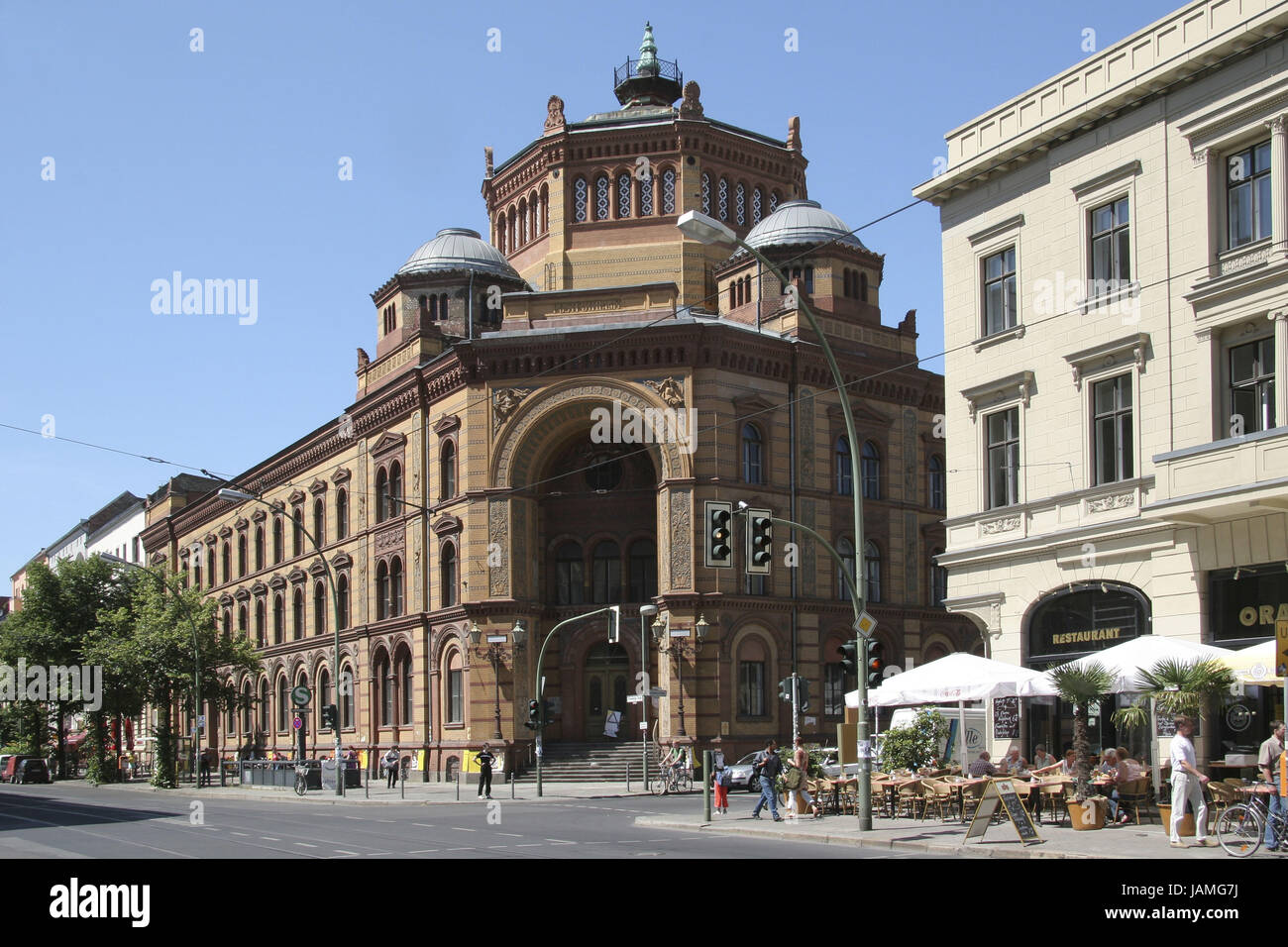 Germany,Berlin middle,Oranienburger street,Postfuhramt, Stock Photo