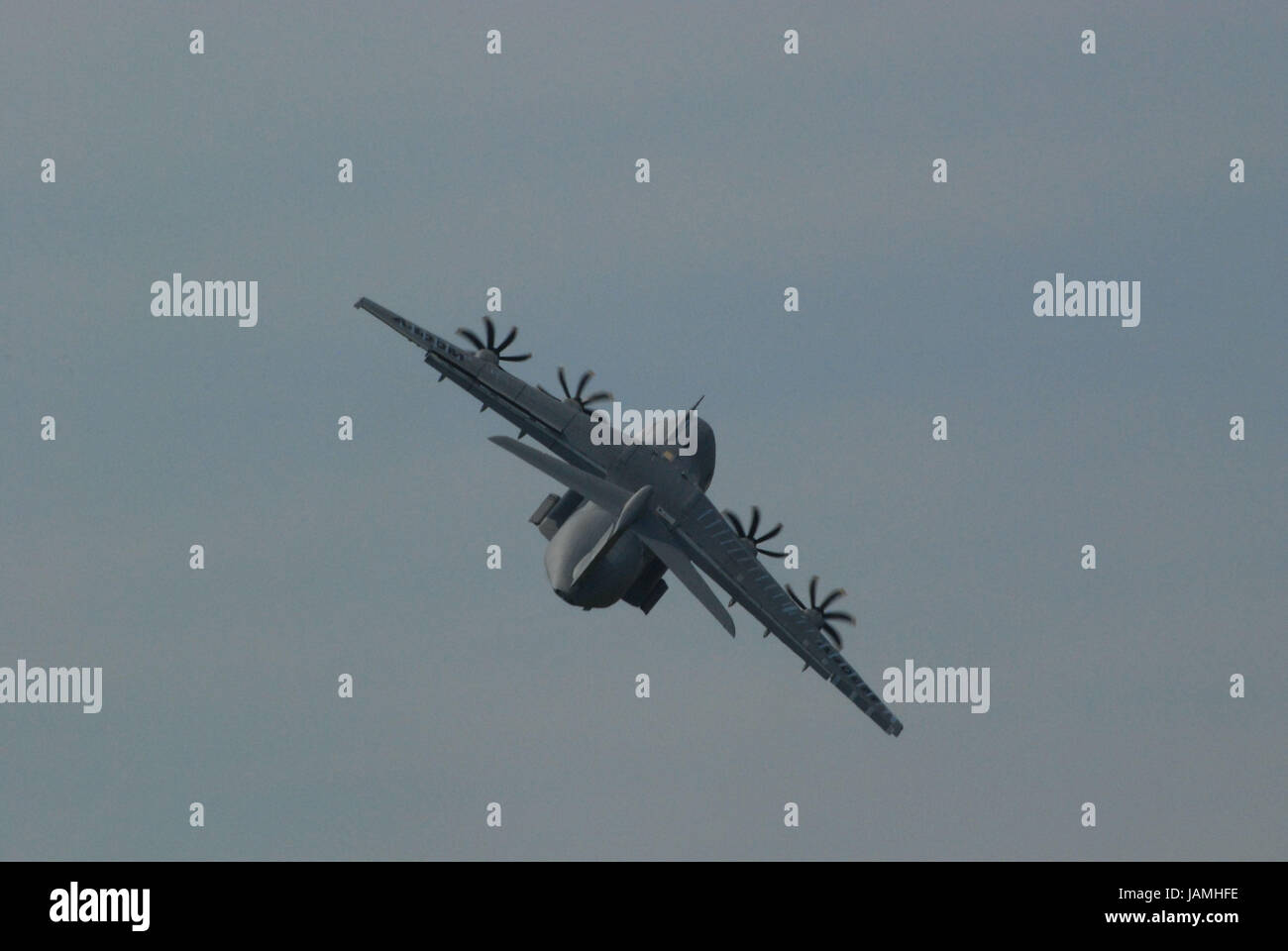 Military aviation,airbus,A400M,flight,back view Stock Photo - Alamy