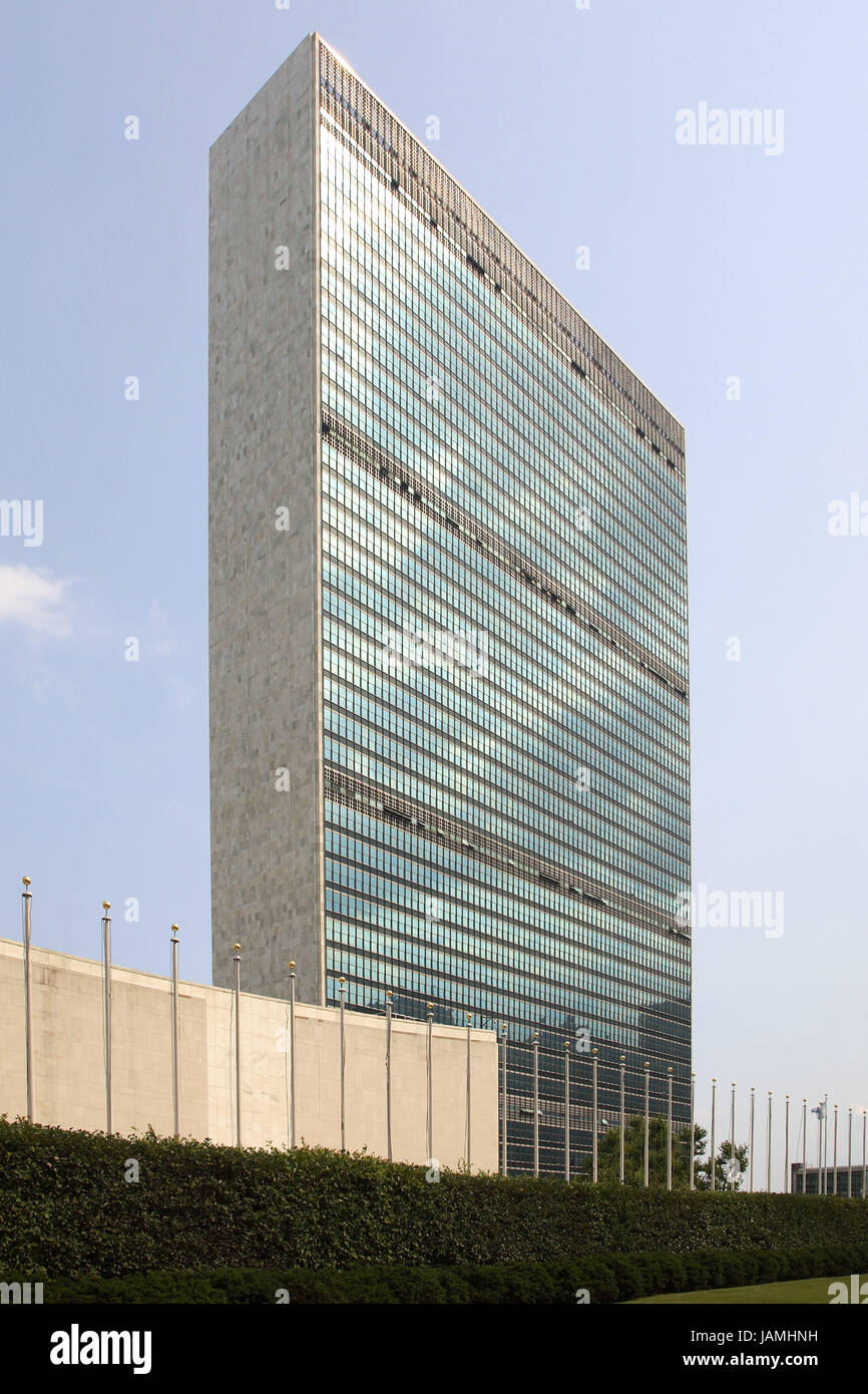 The USA,New York city,Manhattan,UN,the United Nations,UN building Stock ...