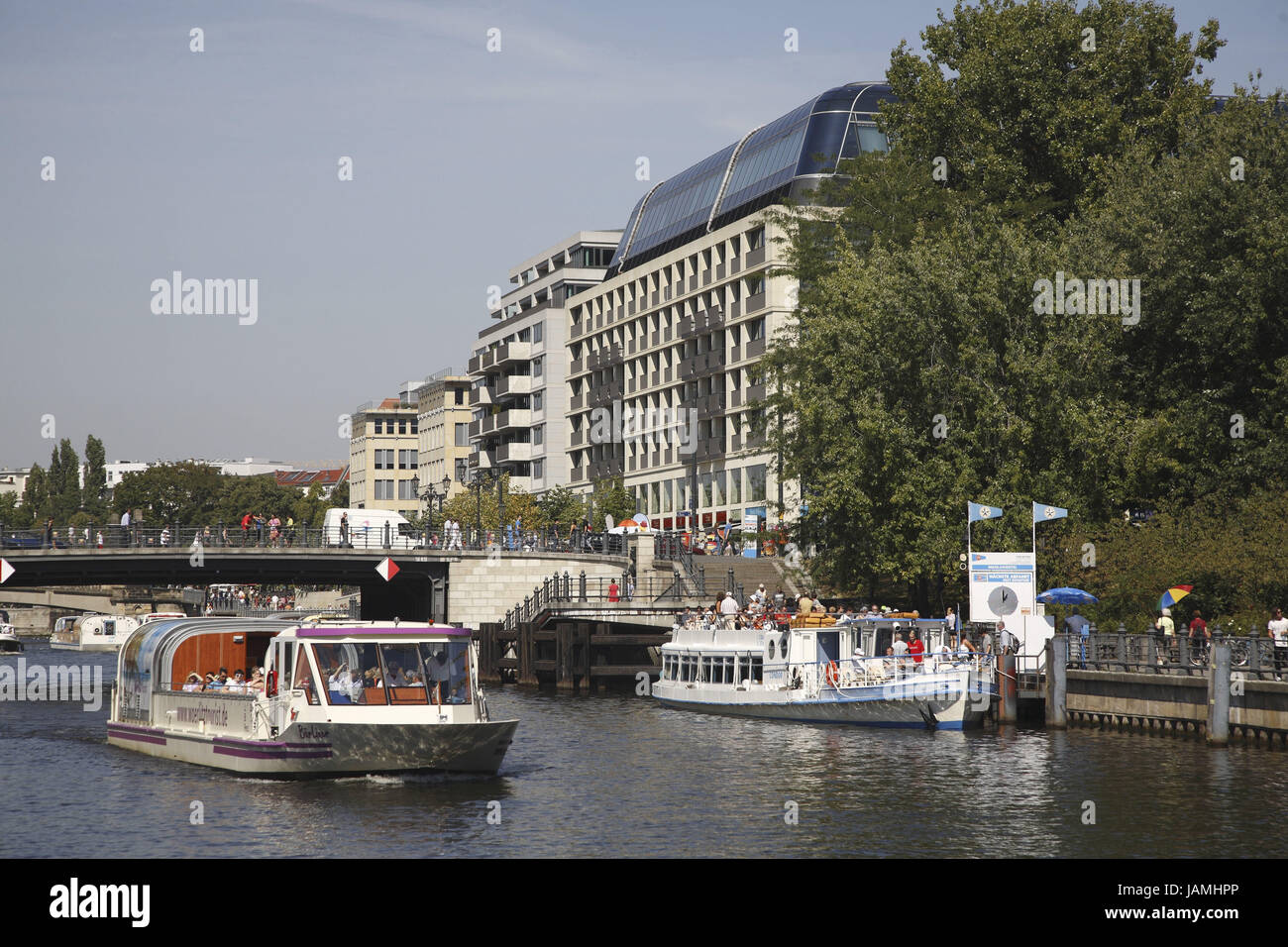 Cathedral aquaree the spree spree shore hi-res stock photography and ...