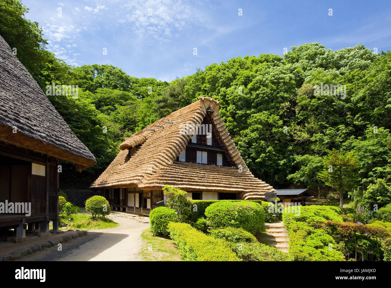 Japan,Kawasaki,Nihon Minka-en,national house park,open-air museum Stock  Photo - Alamy