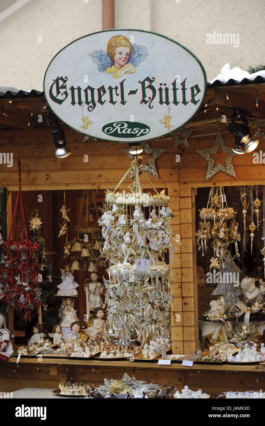 Austria,Salzburg,Christmas fair, Stock Photo