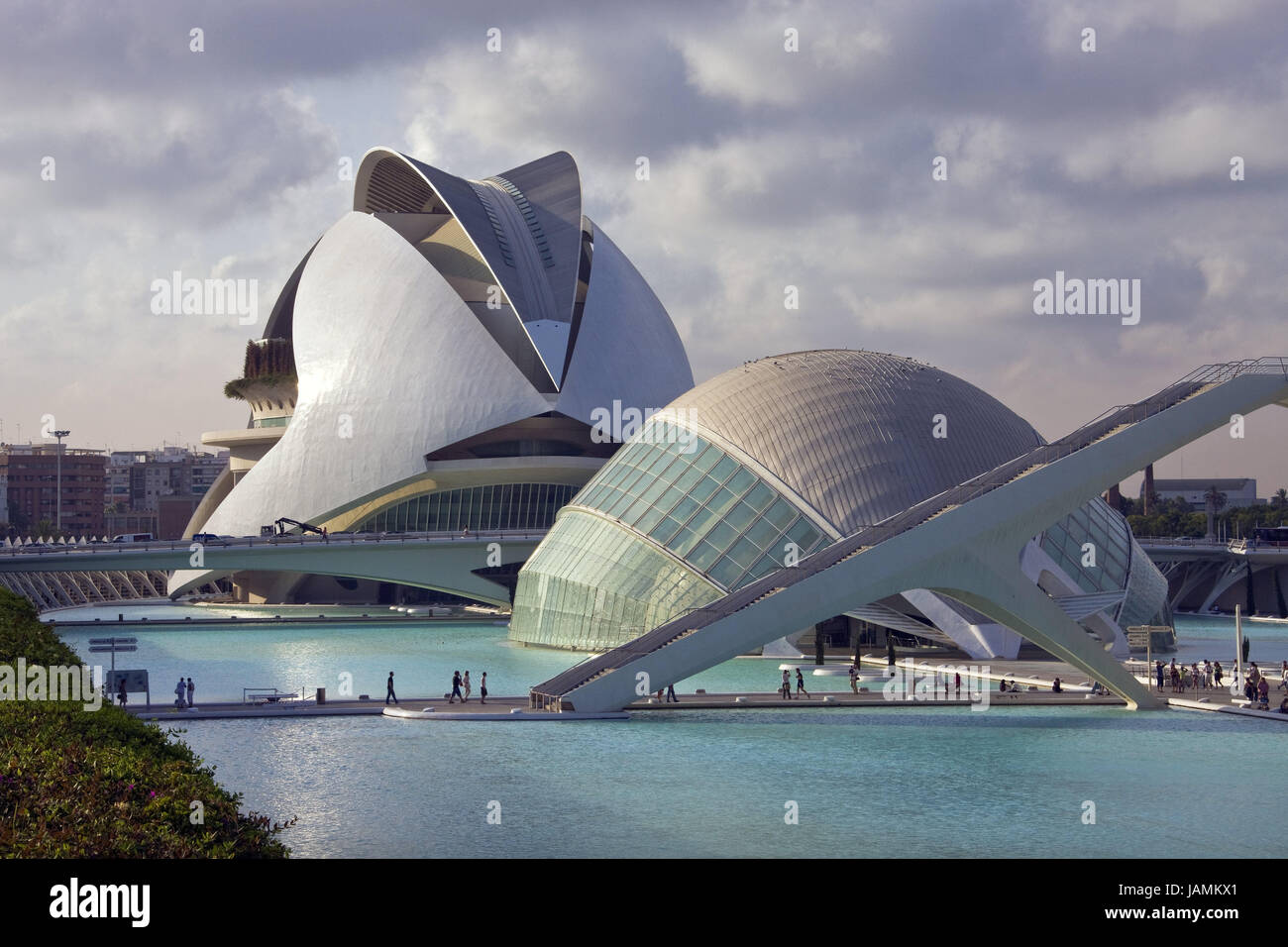 Spain,Valencia,Science centre,'town of the arts and the sciences