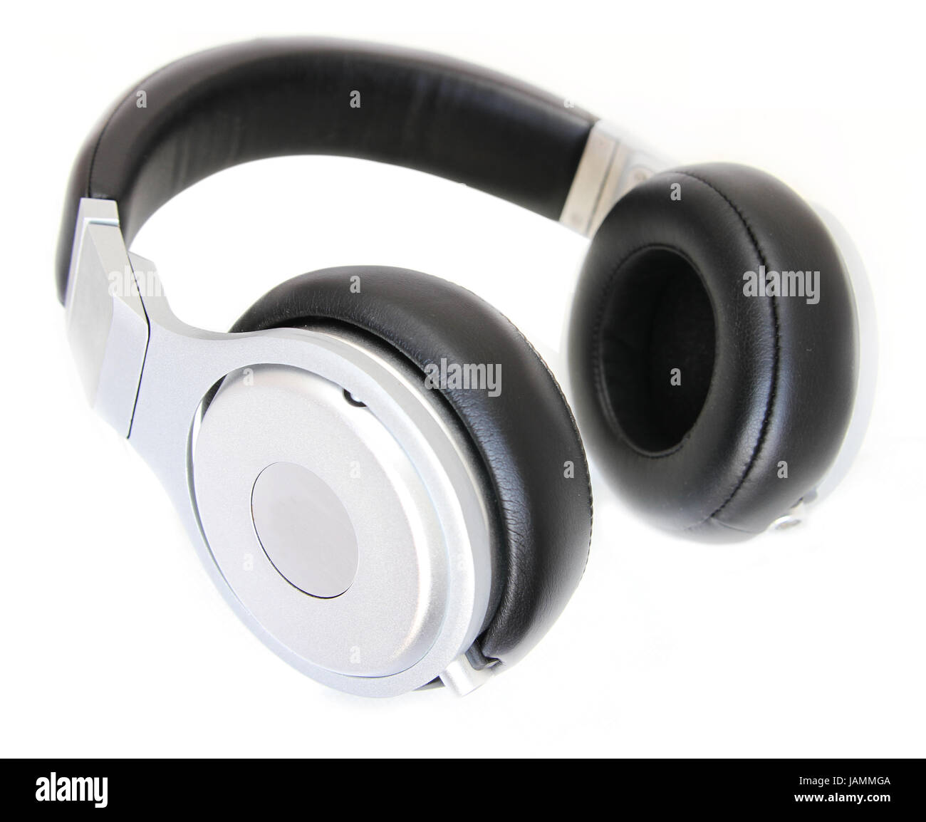 headphones isolated in white Stock Photo