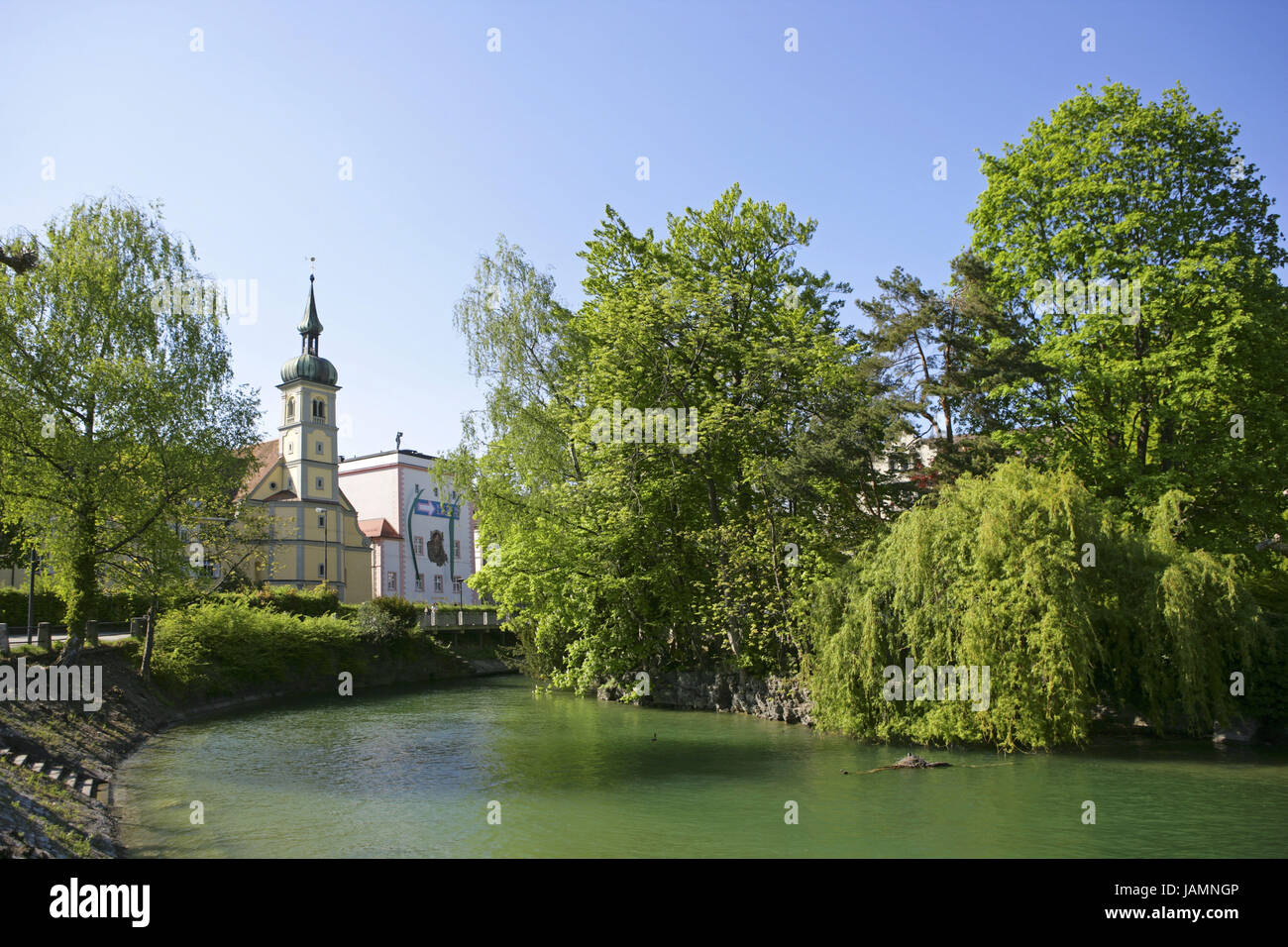 Germany,Constance in Lake of Constance,Seerhein,Jesuit's church Stock Photo Alamy