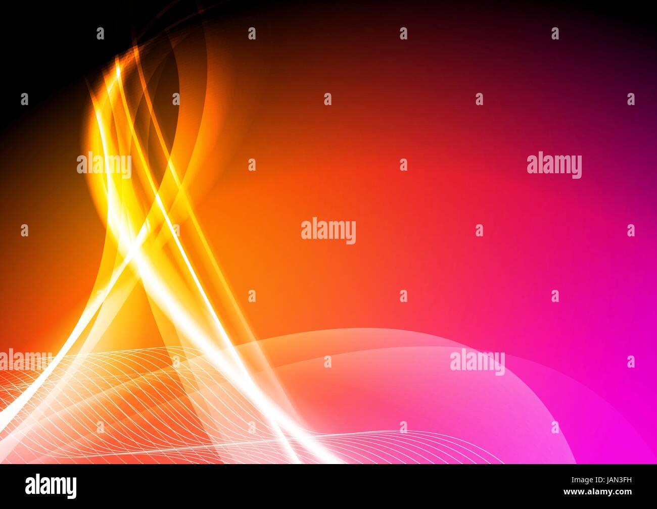 Abstract bright wavy vector art design Stock Photo - Alamy