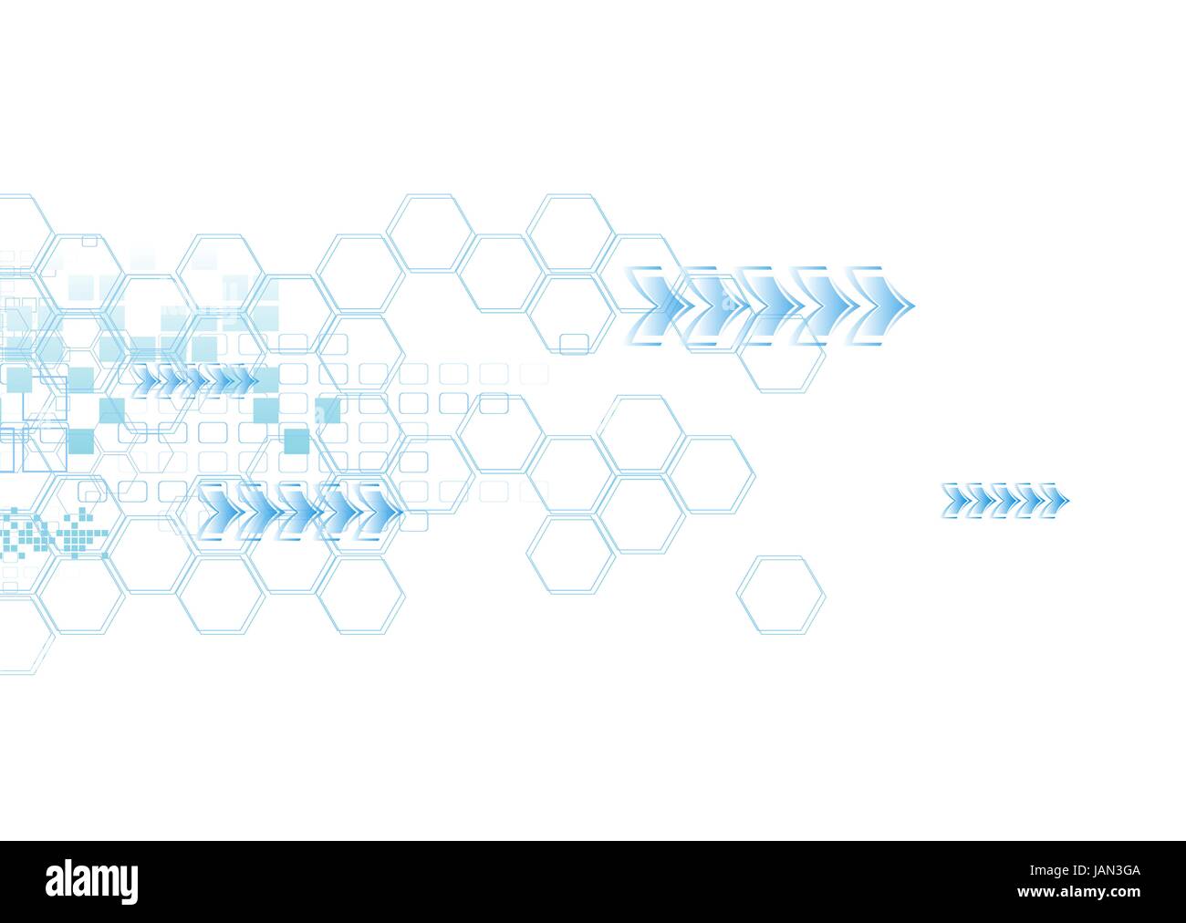 Abstract technology vector background with arrows Stock Photo - Alamy