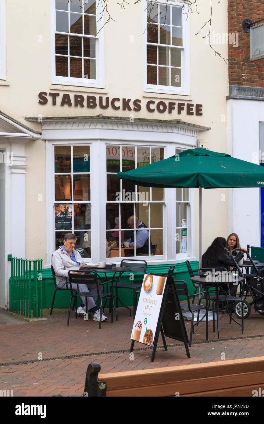High street coffee shop hires stock photography and images Alamy