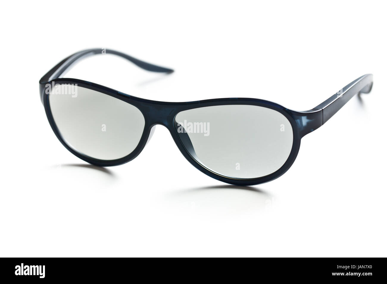 3d polarized glasses on white background Stock Photo Alamy