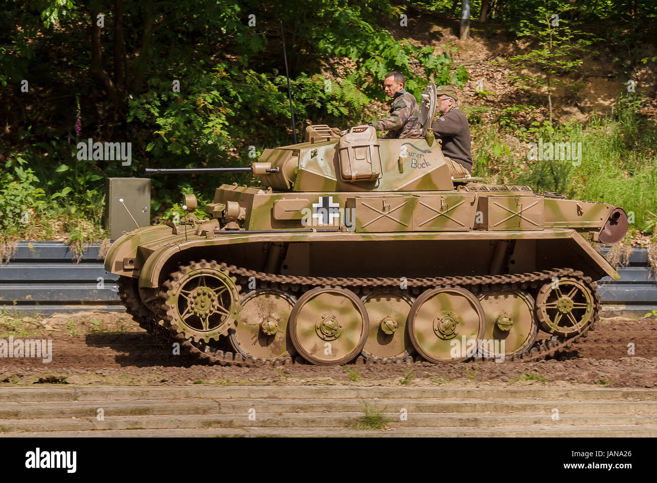 Panzer Ii Ausf L Luchs At Militracks Event Stock Photo Alamy