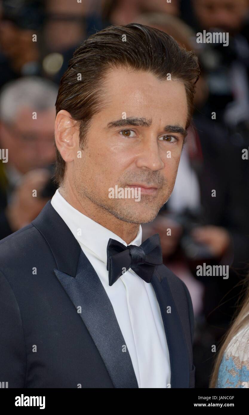 Colin Farrell  Arriving on the red carpet for the film 'The Killing of a Sacred Deer'  70th Cannes Film Festival  May 22, 2017 Photo Jacky Godard Stock Photo