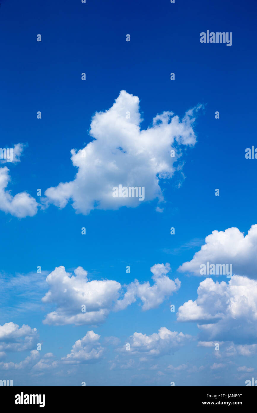 blue sky with clouds closeup Stock Photo - Alamy