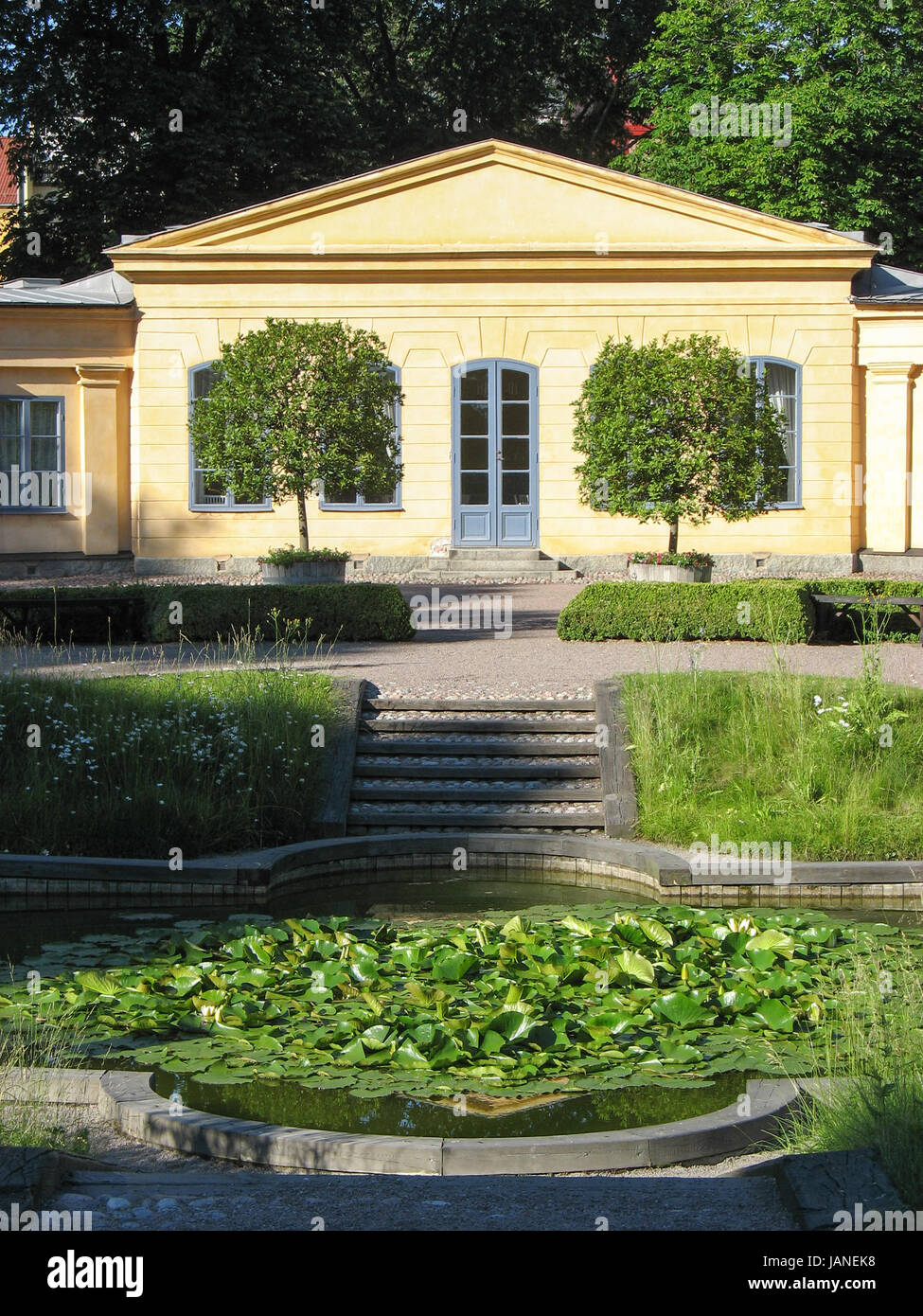 Linne's house in Uppsala (Sweden Stock Photo Alamy