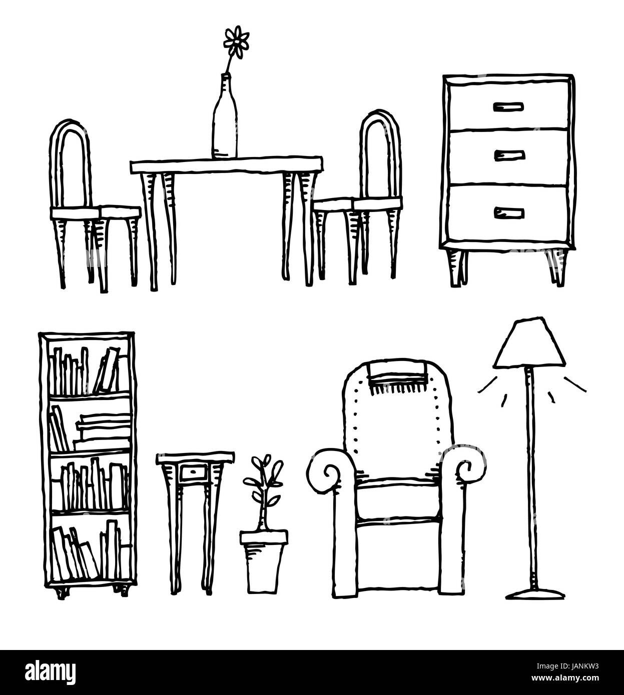 Furniture / Home equipment and decoration Stock Photo Alamy