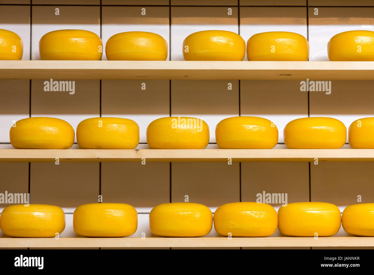 Dutch cheese shapes in the Netherlands Stock Photo Alamy