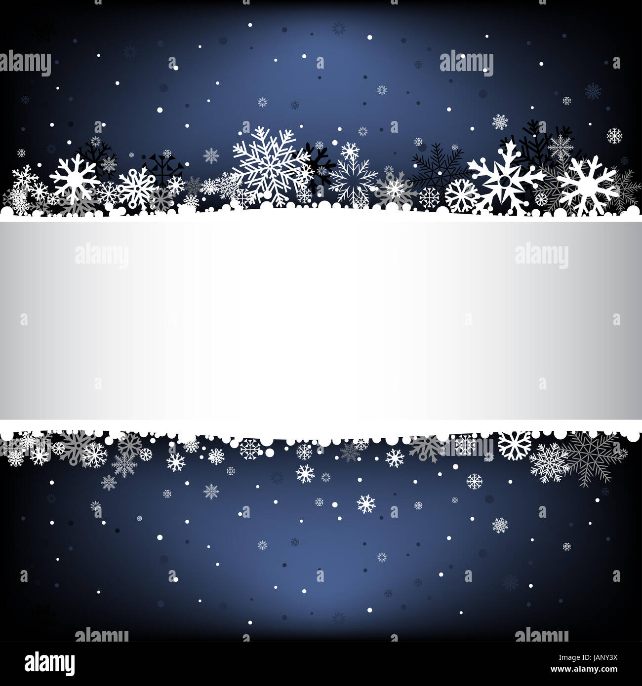 The White Snow On The Dark Blue Mesh Background With Textarea Winter Theme No Transparent Objects Stock Photo Alamy