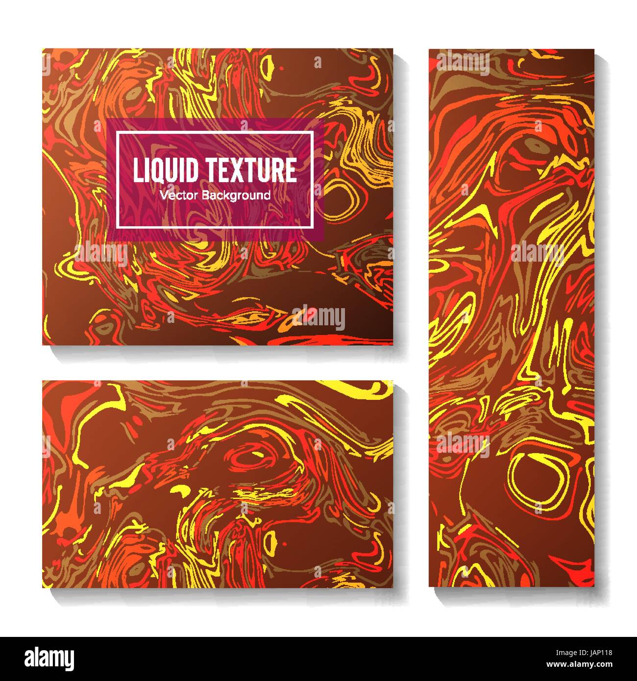 Craft Liquid Texture Vector. Abstract Colorful Background Stock Vector ...