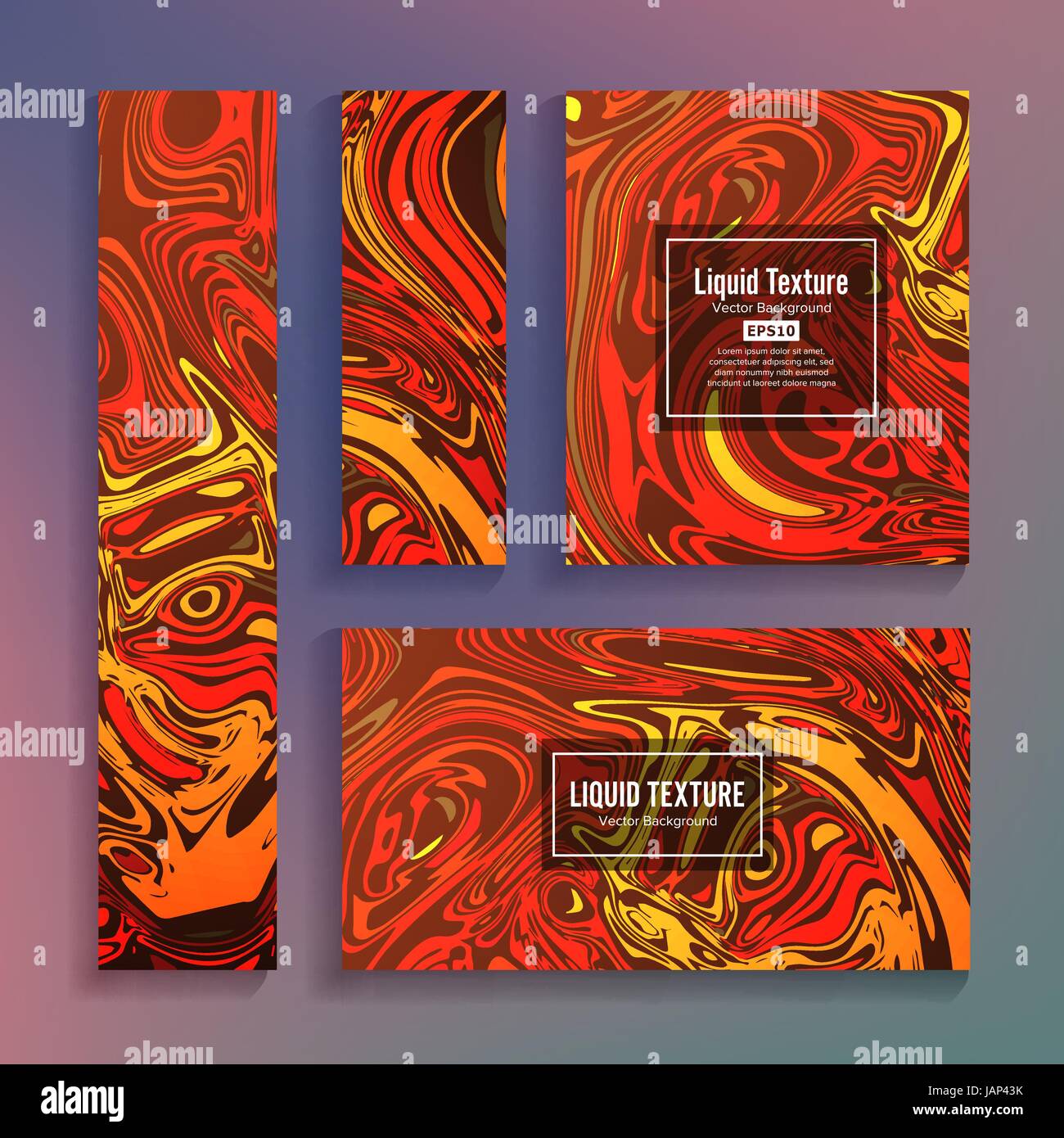 Craft Liquid Texture Vector. Abstract Colorful Background Stock Vector ...