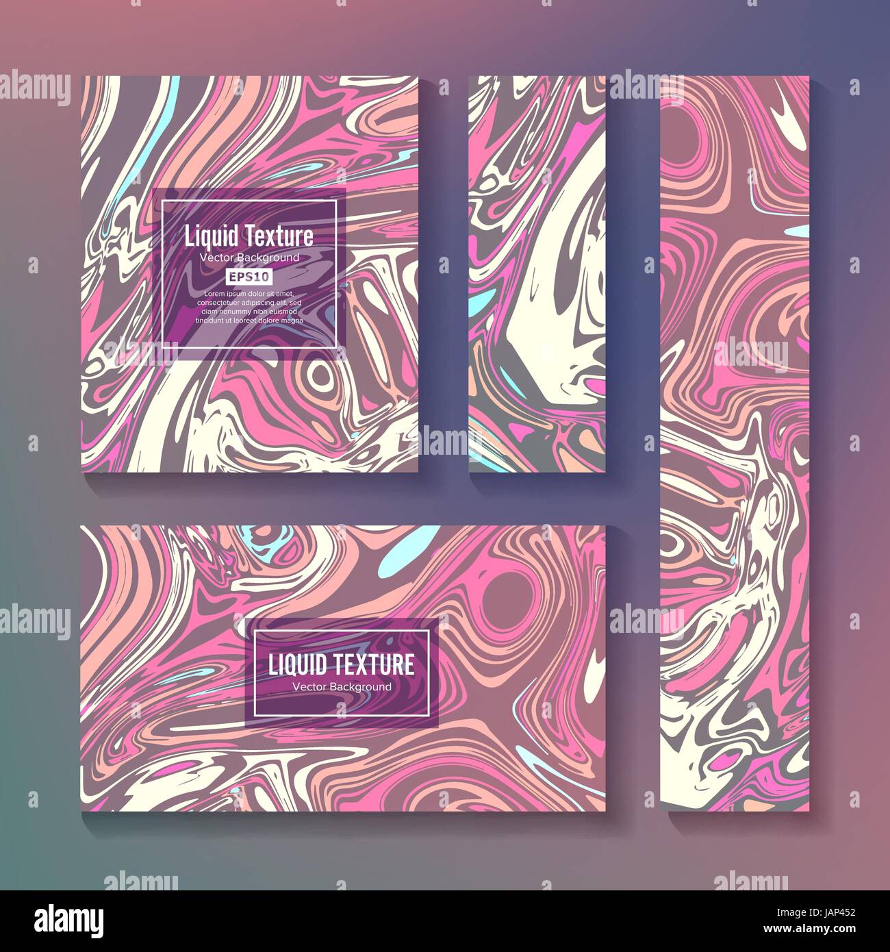 Craft Liquid Texture Vector. Abstract Colorful Background Stock Vector ...