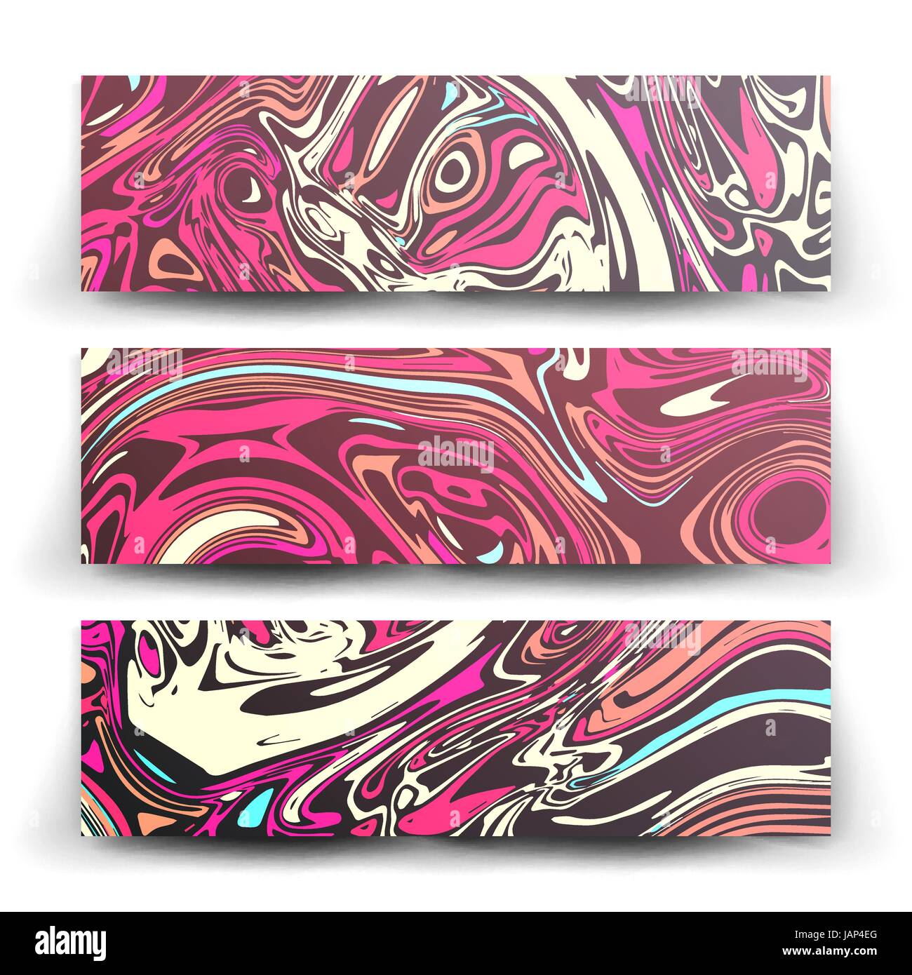 Craft Liquid Texture Vector. Abstract Colorful Background Stock Vector ...