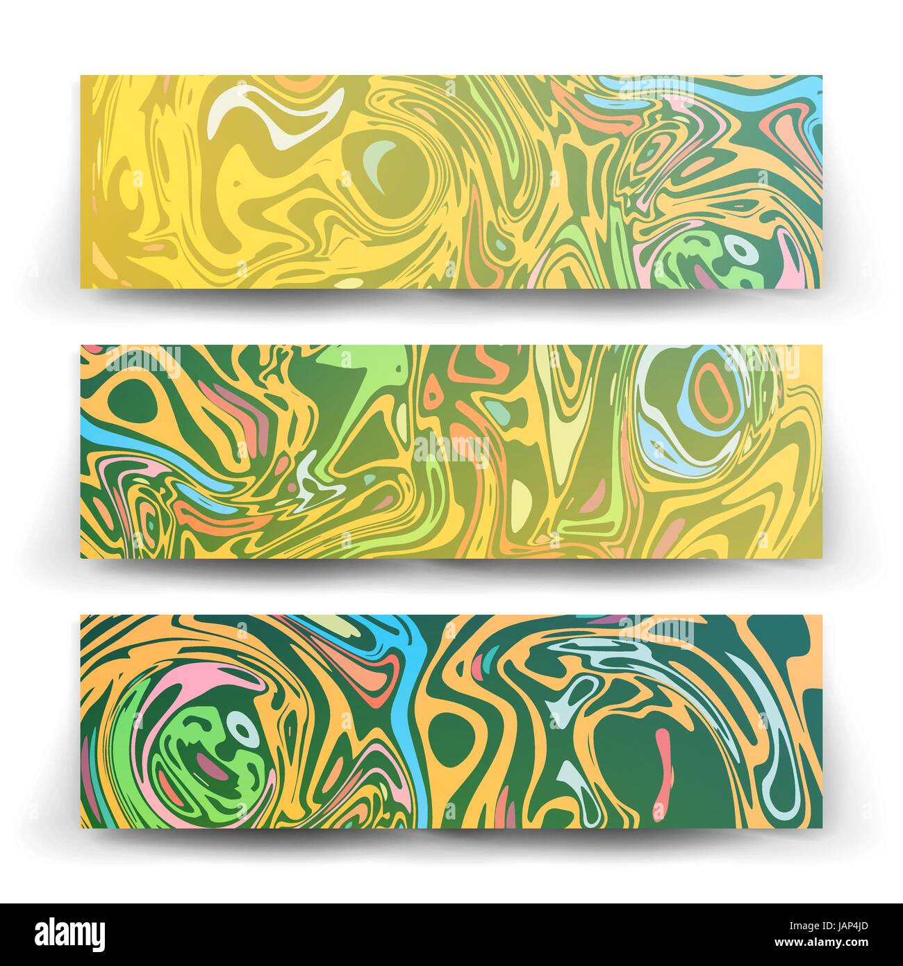 Craft Liquid Texture Vector. Abstract Colorful Background Stock Vector ...