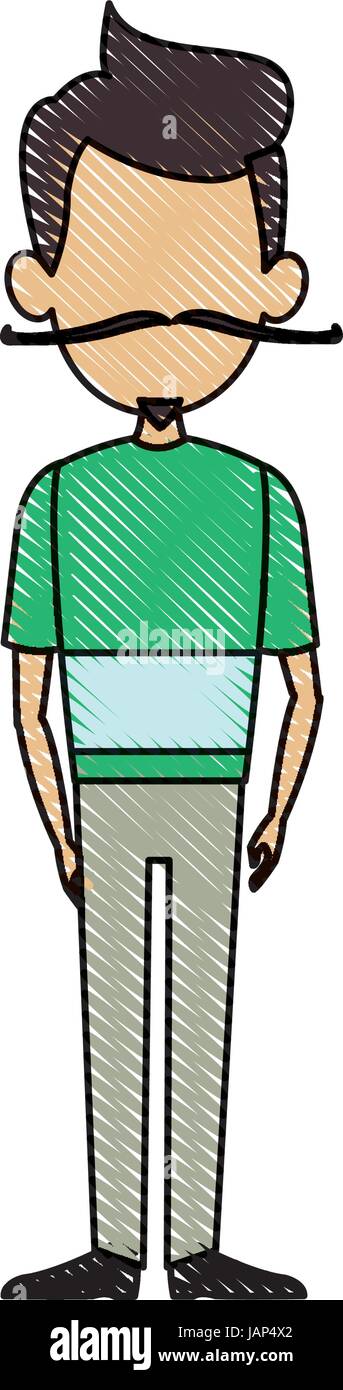 man facelessfigure icon flat style image Stock Vector Image & Art - Alamy