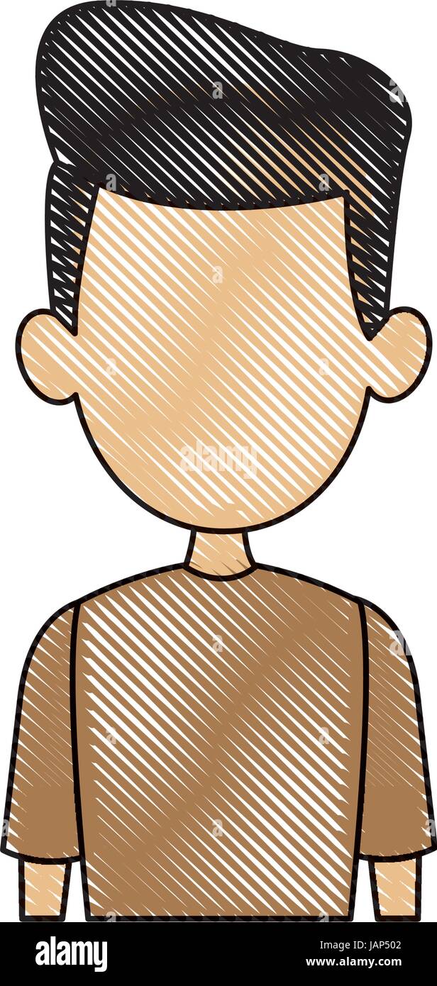 man facelessfigure icon flat style image Stock Vector Image & Art - Alamy