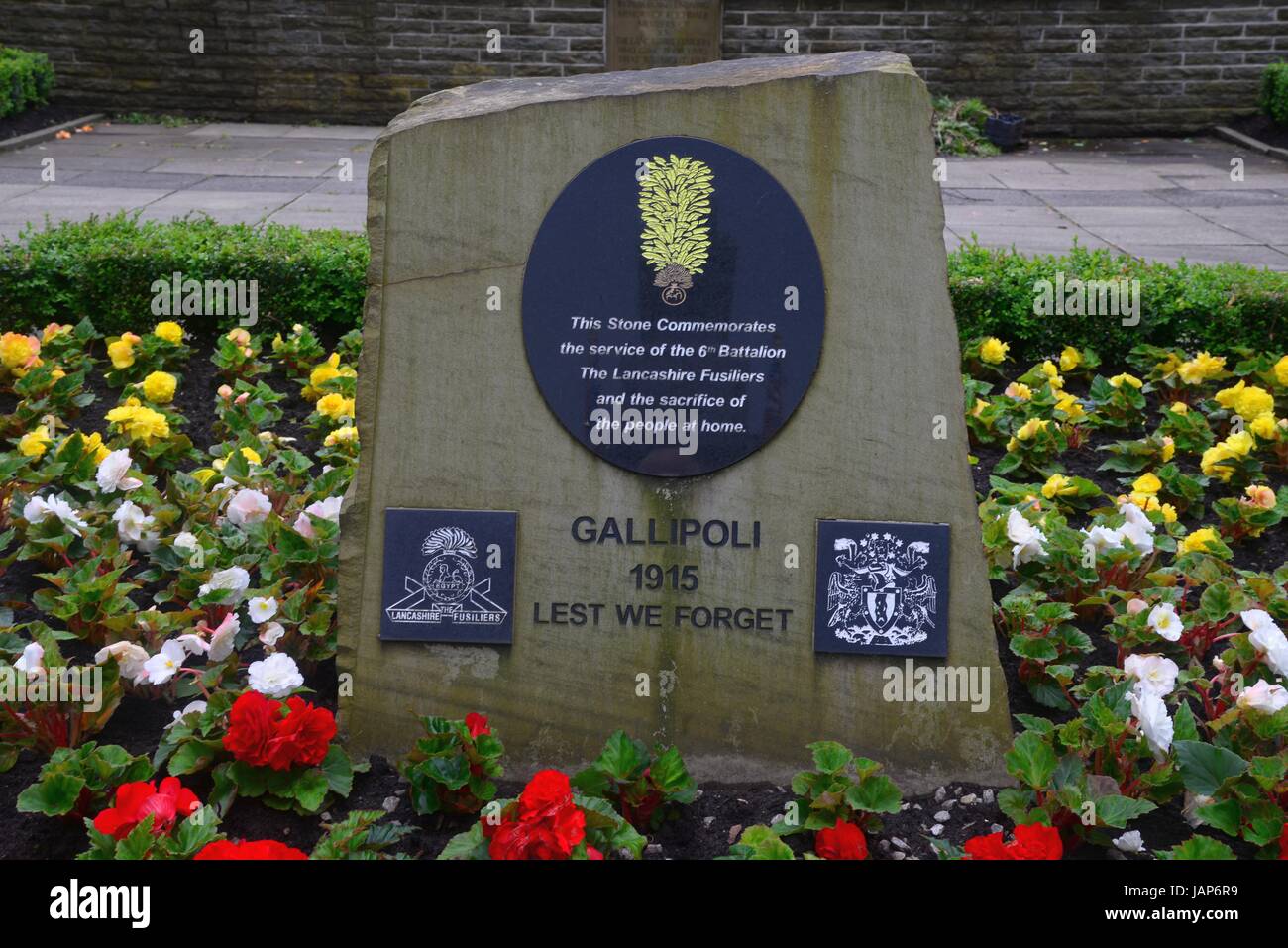 Rochdale Memorial gardens Stock Photo Alamy