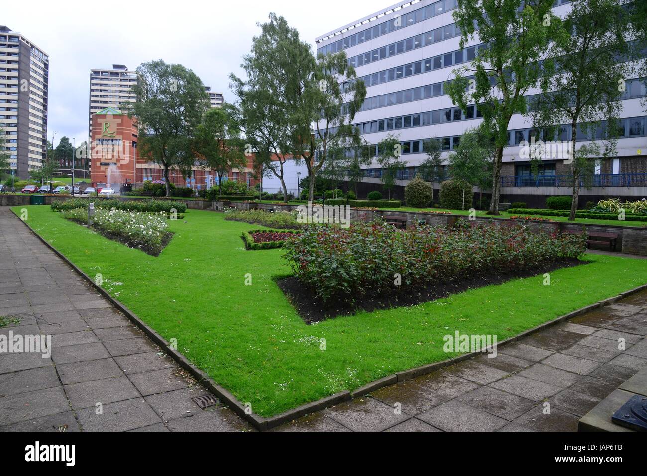 Rochdale Memorial gardens Stock Photo Alamy