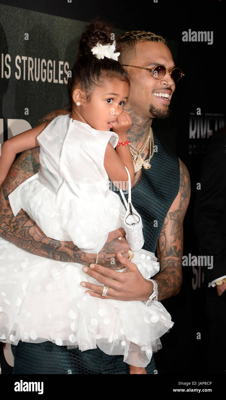 Los Angeles, USA. 6th Jun, 2017. Chris Brown, Royality at his premiere of Riveting Entertainment