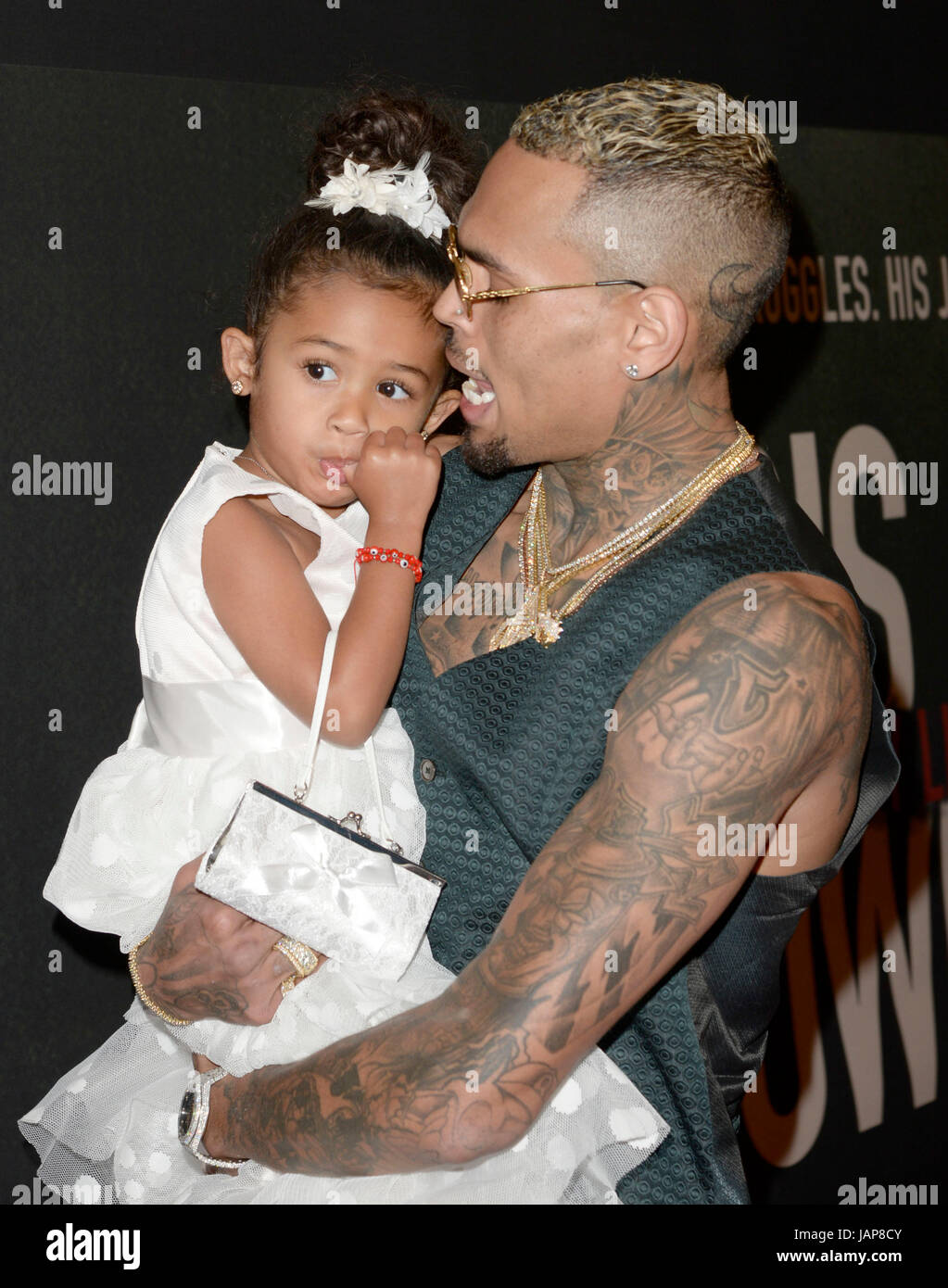 Los Angeles, USA. 6th Jun, 2017. Chris Brown, Royality at his premiere of Riveting Entertainment