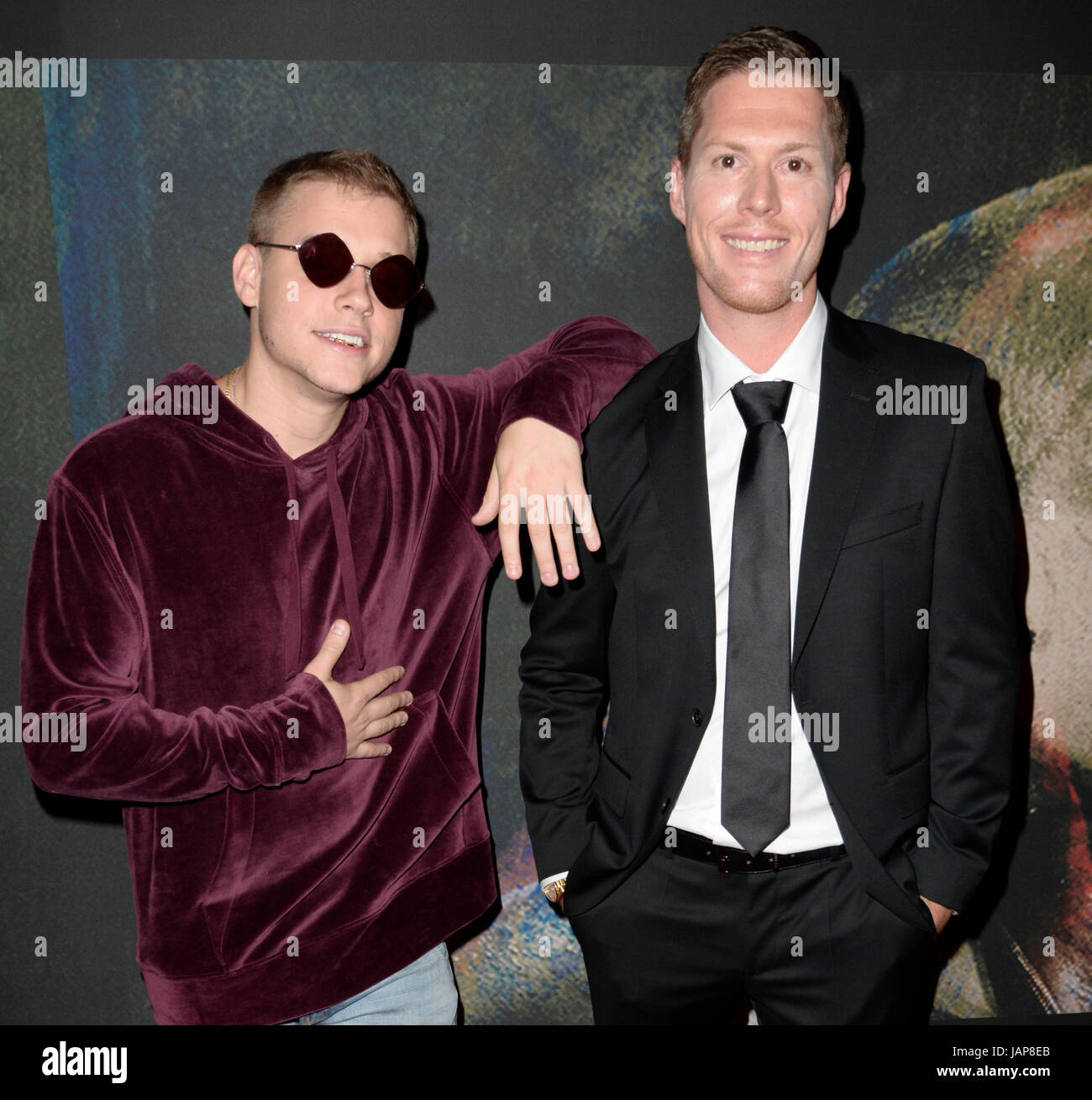 Los Angeles, USA. 6th Jun, 2017. Cal Scruby, Andrew Listerman at the