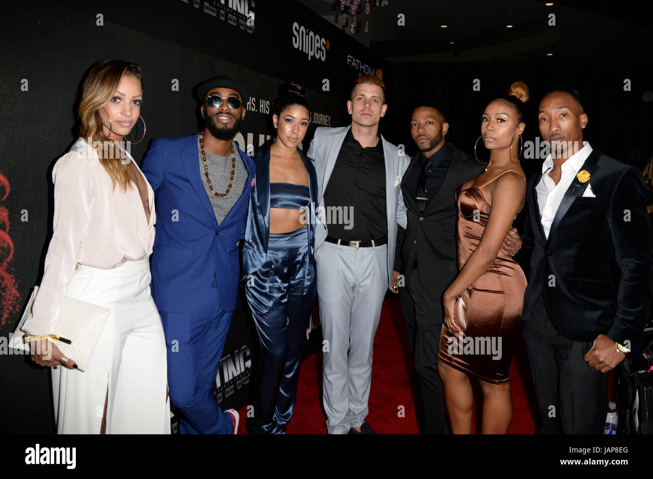 Los Angeles, USA. 6th Jun, 2017. Chris Brown’s Dancers at the premiere