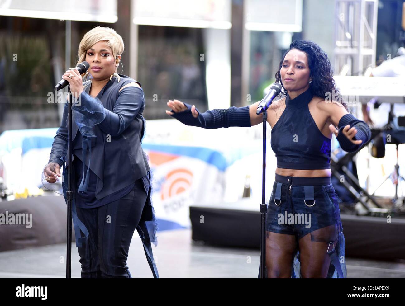 New York, NY, USA. 7th June, 2017. TLC, Tionne TBoz Watkins, Rozonda