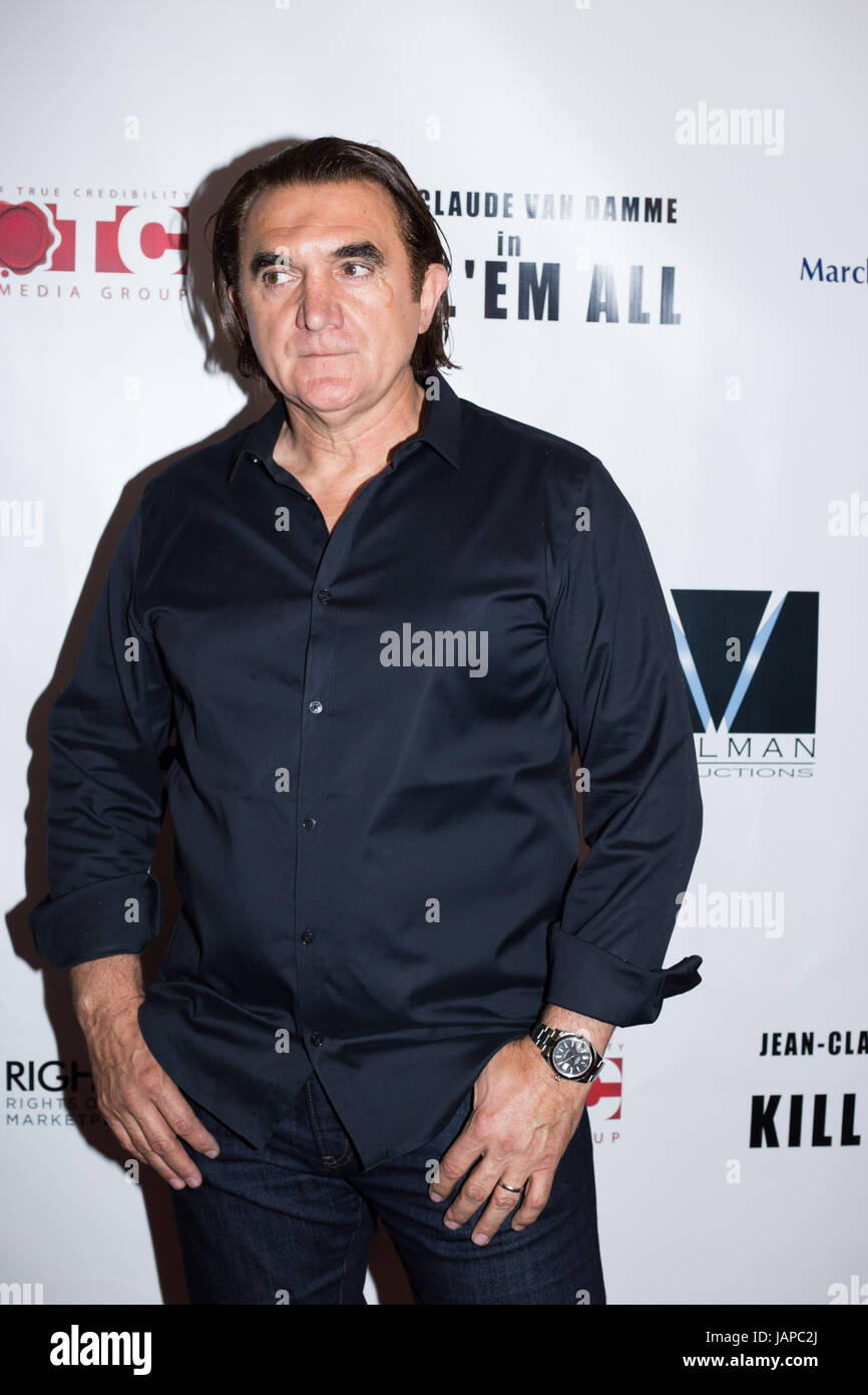 Peter Malota attends the premiere of Destination Films' 'Kill 'em All' at Harmony Gold on June 6, 2017 in Los Angeles, California. Stock Photo