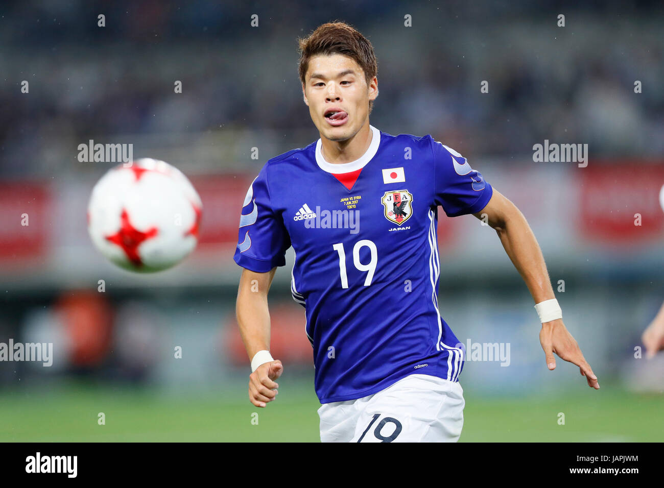 Tokyo Japan 7th June 17 Hiroki Sakai Jpn Football Soccer Kirin Challenge Cup 17 Match Between Tokyo Japan 7th June 17 Hiroki Sakai Jpn Football Soccer Kirin Challenge Cup 17 Match Between