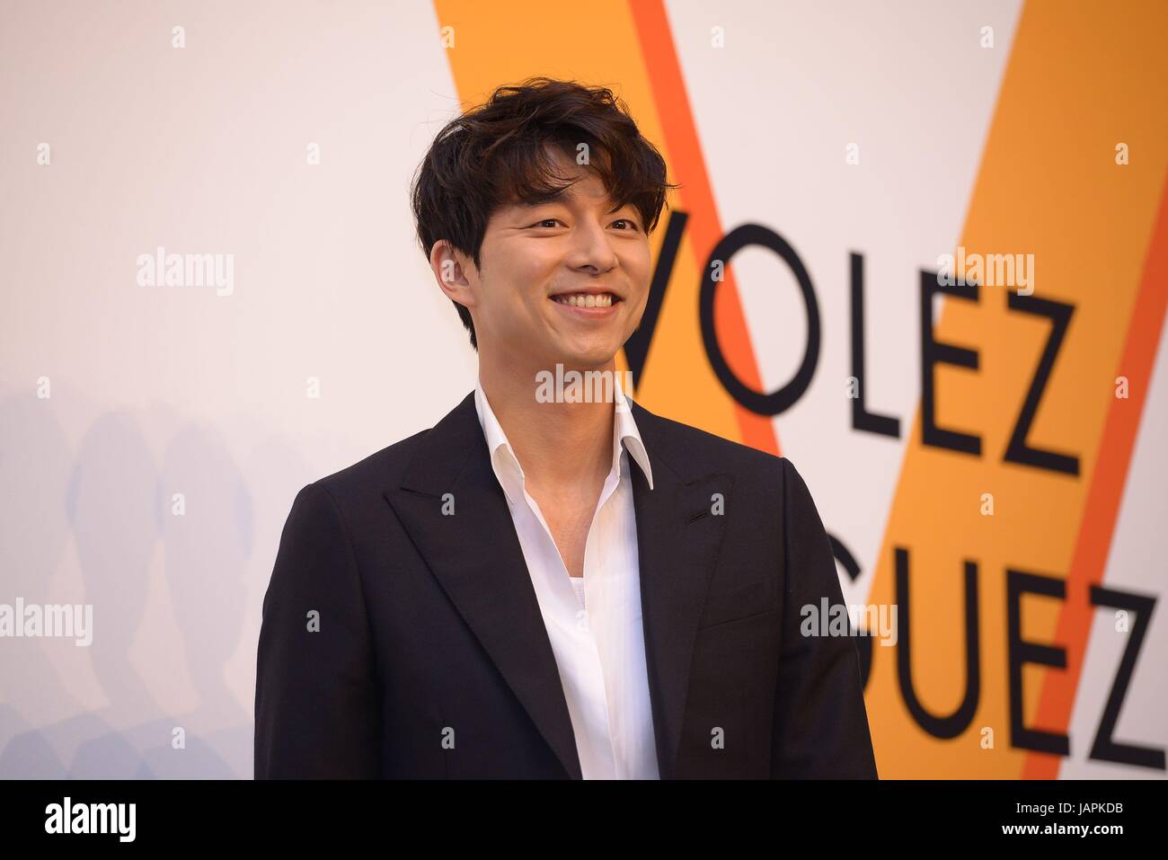 Gong Yoo Arriving Louis Vuitton Show Editorial Stock Photo - Stock Image