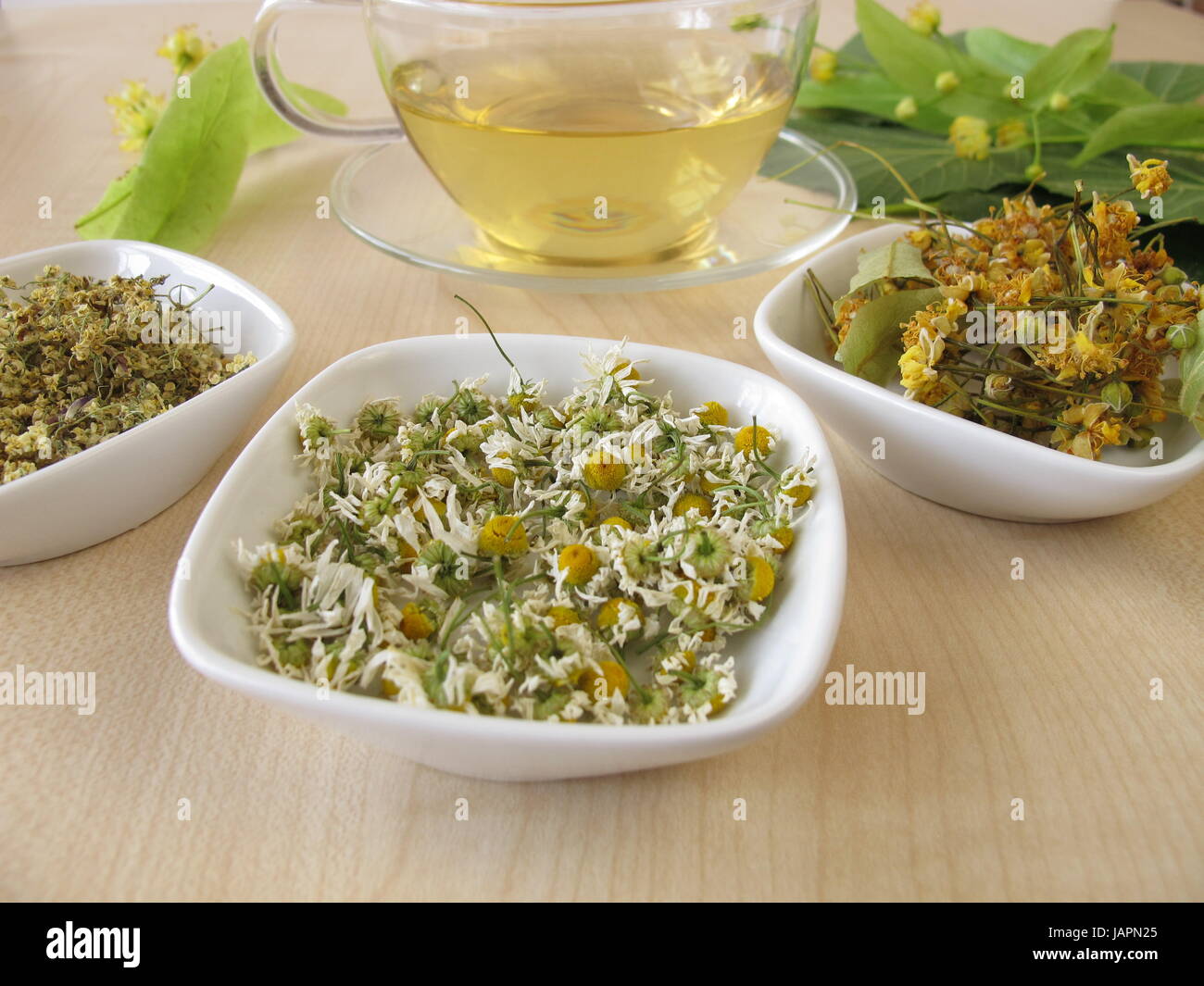 coffee and tea herbs Stock Photo Alamy