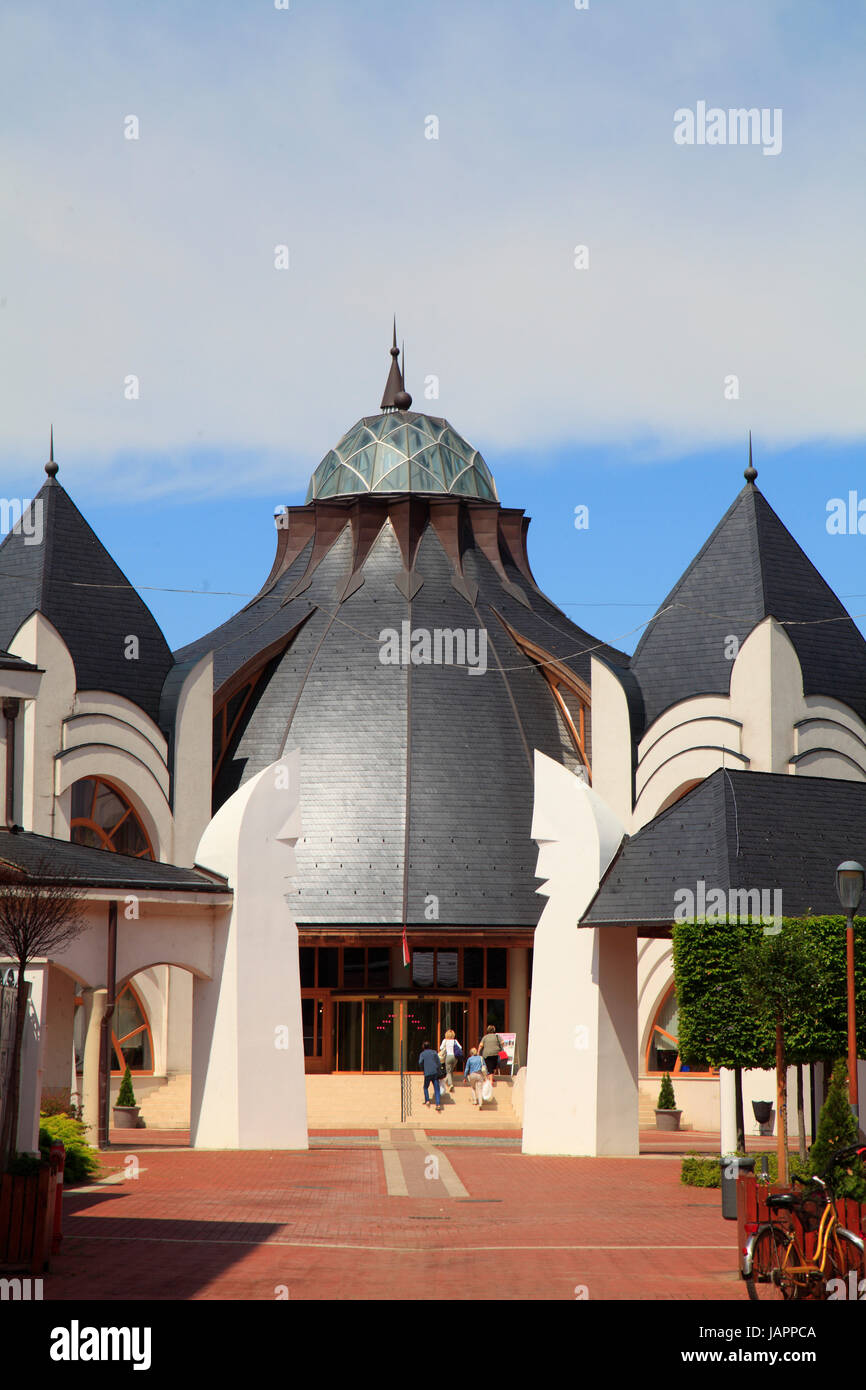 Hungary Mak Hagymatikum Thermal Bath Imre Makovecz Architect
