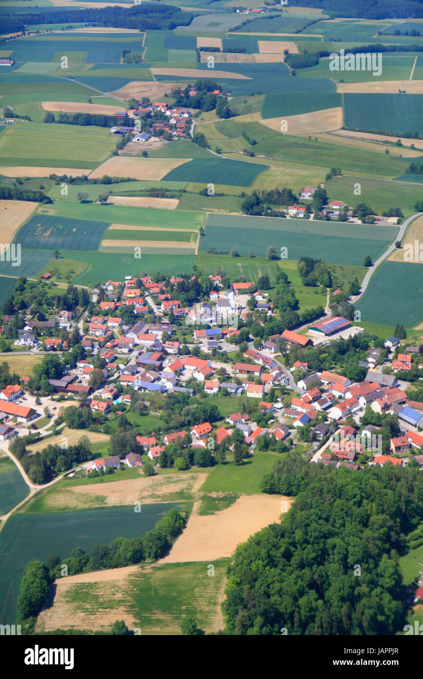 Germany, Bavaria, farmland, villages, aerial view Stock Photo Alamy