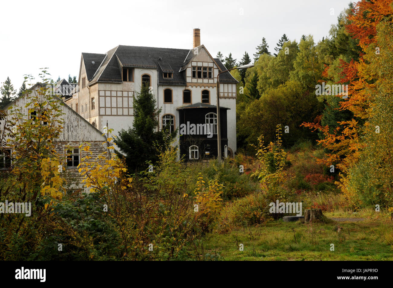 lungenheilanstalt concern Stock Photo