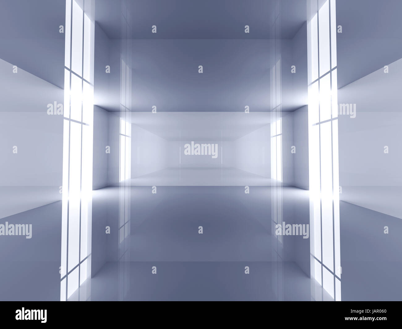 3D rendered Interior. An empty room Stock Photo - Alamy