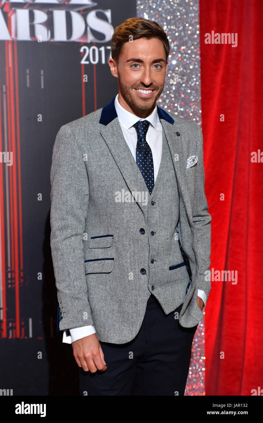 Ross Adams attending the British Soap Awards 2017 at The Lowry, Salford