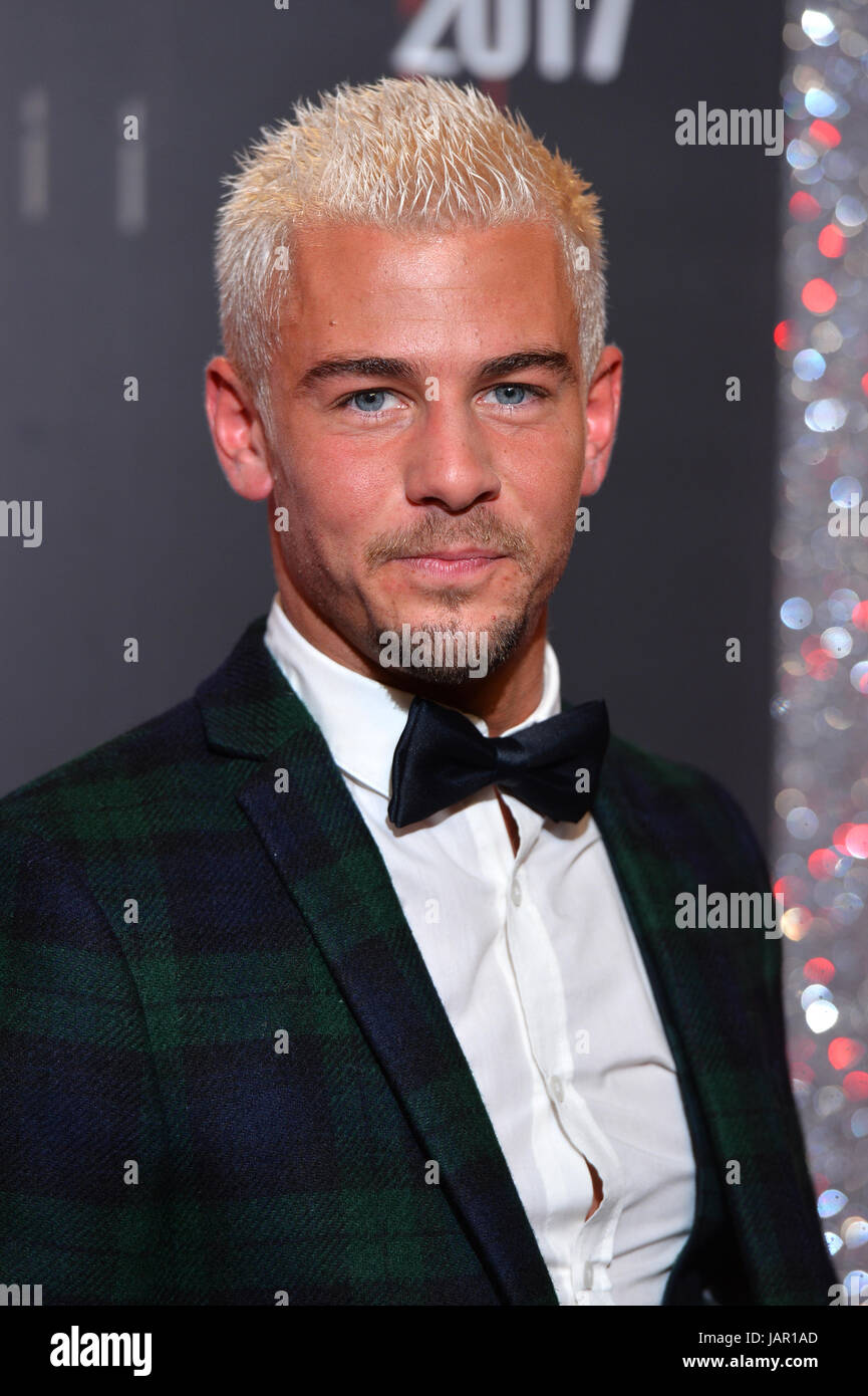 Rory Douglas-Speed attending the British Soap Awards 2017 at The Lowry, Salford, Manchester. PRESS ASSOCIATION Photo. Picture date: Saturday 3 June, 2017. See PA Story SHOWBIZ Soap. Photo credit should read: Matt Crossick/PA Wire Stock Photo