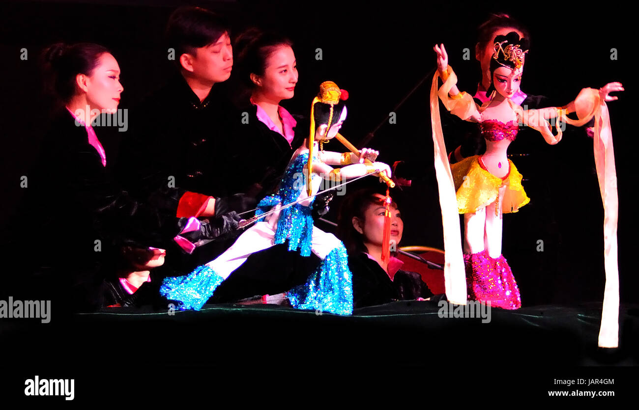 Guangzhou Chinese Puppet Show Stock Photo - Alamy