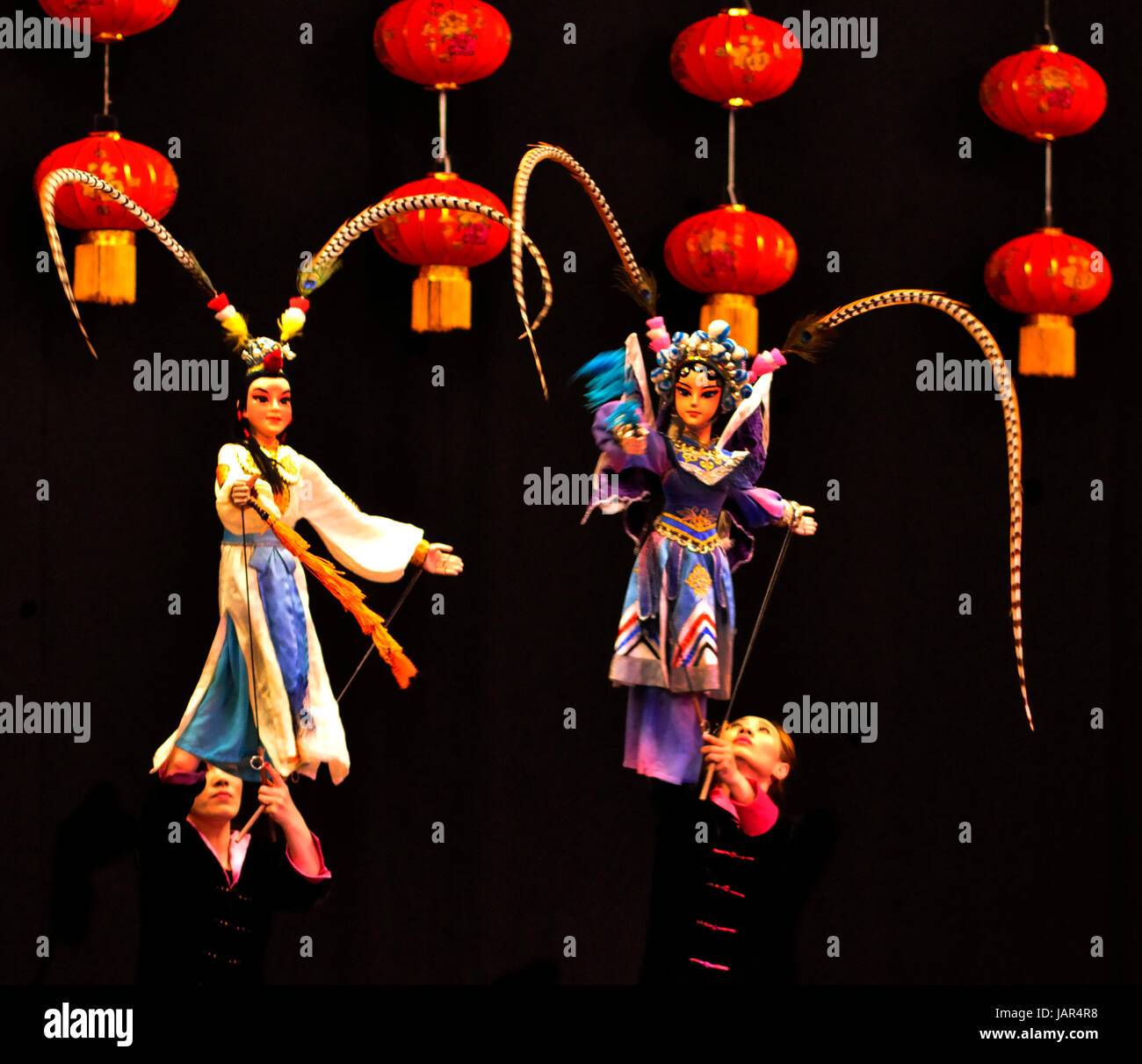 Guangzhou Chinese Puppet Show Stock Photo - Alamy