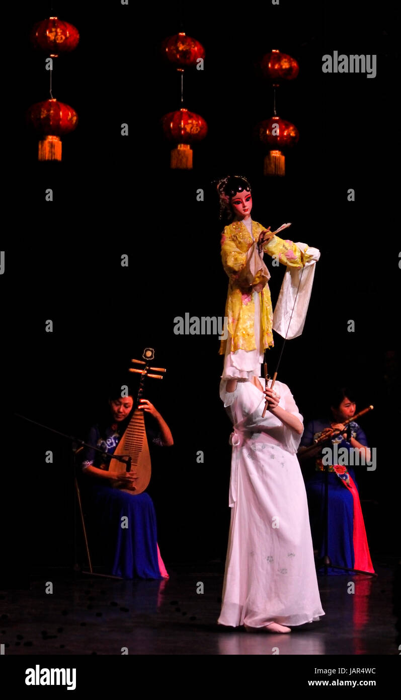 Guangzhou Chinese Puppet Show Stock Photo - Alamy