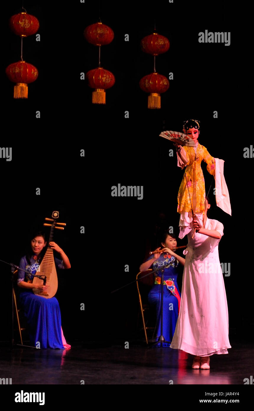 Guangzhou Chinese Puppet Show Stock Photo - Alamy