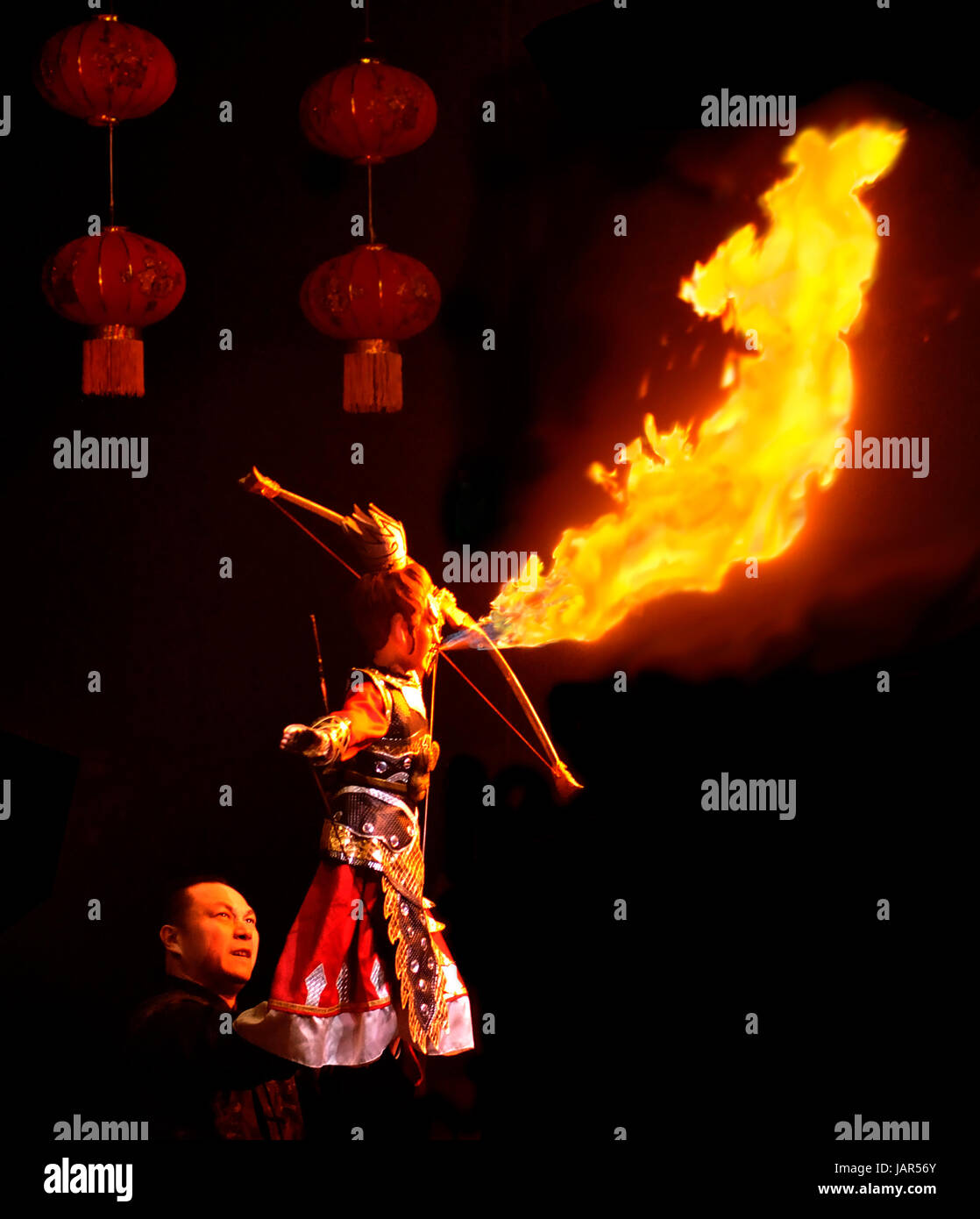 Guangzhou Chinese Puppet Show Stock Photo - Alamy