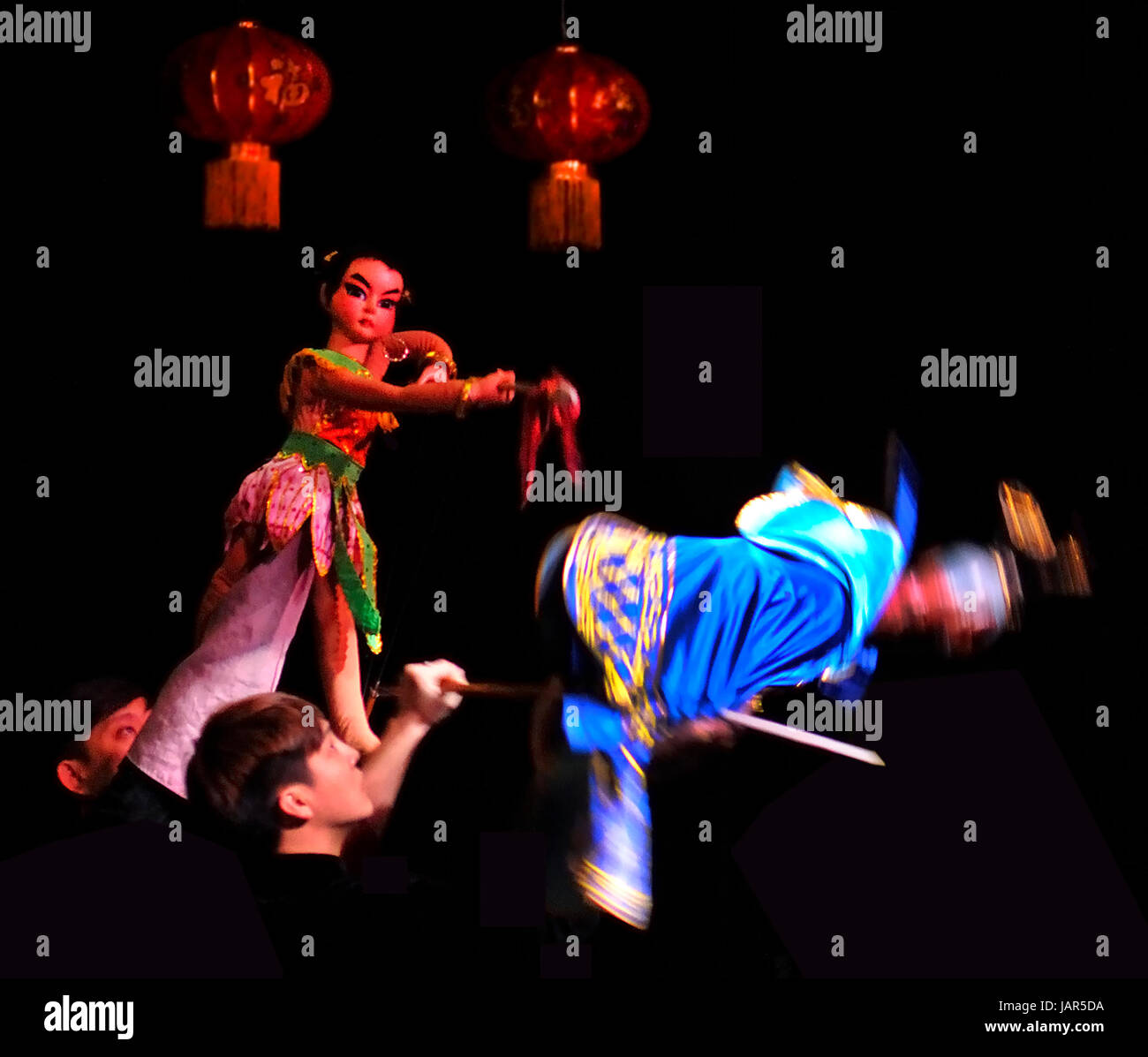 Guangzhou Chinese Puppet Show Stock Photo - Alamy